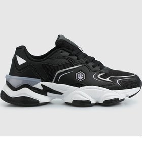 Resim Lumberjack Madax Siyah Deri Kadın Sneaker 