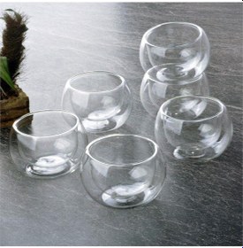 Resim Tohana 6 lı Çift Cidarlı Sosluk Çerezlik Takımı 100ml 75454 