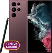 Resim Samsung S22 Ultra TR Garanti | 256 GB 12 GB  Bordo 