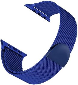 Resim Microsonic Apple Watch Series 7 41mm Kordon Knitted Fabric Loop (Apple Watch Series 7 41mm ile Uyumlu Kordon, Akıllı Saat Kayışı) 