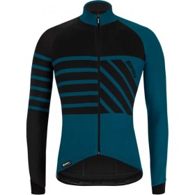 Resim Santini Alternative Svolta Erkek Termal Kışlık Bisiklet Forması AW216075SVOLT 