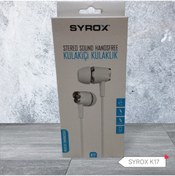 Resim Syrox K17 Stereo Kulakiçi Kulaklık 