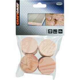 Resim Craftomat Pivot Dübel 40X10 mm (10 Adet) 