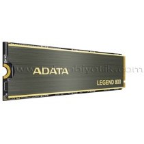 Resim Adata LEGEND 800 500GB 3500MB/2800MBs NVMe PCIe 4.0 M2 SSD (ALEG-800-500GCS) 