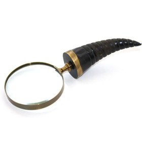 Resim Boynuz Pirinç Büyüteç Model 2 