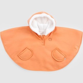 Resim Su Geçirmez Bebek Panço Turuncu Yağmurluk Turuncu 