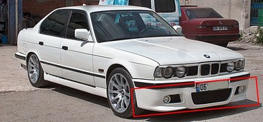 Resim Bmw E34 1998-1986 E34 Sisli Ön Tampon Eki 