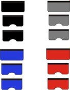 Resim Besthome1 3 Adet Araba Tamir Çamurluk Ped, Deri Bakım Ped, Yıkanmış Koruyucu Ped, Büyük Mavi 