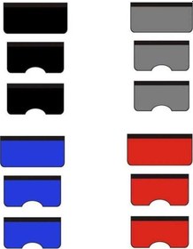 Resim Besthome1 3 Adet Araba Tamir Çamurluk Ped, Deri Bakım Ped, Yıkanmış Koruyucu Ped, Büyük Mavi 