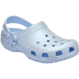 Resim Crocs Classic Pearl Shine Clog Kız Çocuk Mavi Terlik 