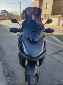 Resim MOTOCAM Honda Adv 350 Ön Cam 2023 2024 Model 60cm Siyah Renkli 4mm ORTA BOYLU CAM 