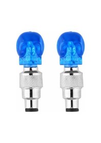 Resim Hareket Sensörlü Bisiklet Işıgı Kuru Kafa Işıklı Bisiklet Sibop Kapağı İçin Işık Yeşil 