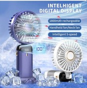Resim Wholesale11 Katlanabilir, Taşınabilir Fan Cep Telefonu Tutucu Ve 1 Adet 