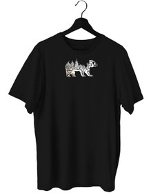 Resim BLUU Bearx Spor T-shirt Bisiklet Yaka 