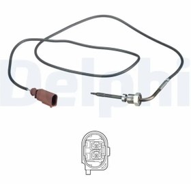 Resim Delphi TS30169 Egzoz Sicaklik Sensoru 059906088C Uyumlu 