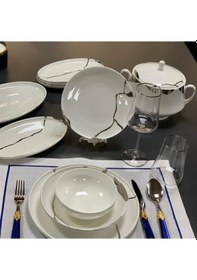 Resim Leggno Chester Premium Silver Chep1001set24s 24 Parç. Yemek Tak 