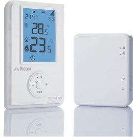 Resim Rcon Rc 700 Wifi Kablosuz Internet Bağlantılı Oda Termostatı 