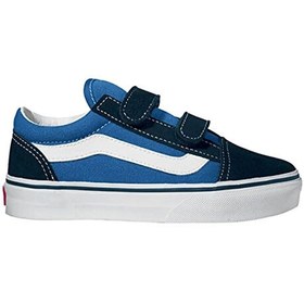 Resim Vans Lacivert Erkek Çocuk Yürüyüş Ayakkabısı VN000VHENWD1 Old Skool V 