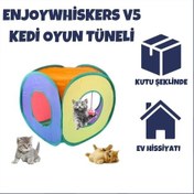 Resim EnjoyWhiskers v5 Kedi Oyun Tüneli 