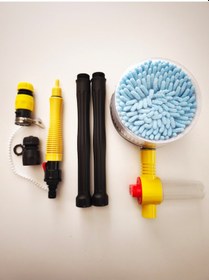 Resim Oto Yıkama Fırçası Mop Saplı Profesyonel Br0922559 
