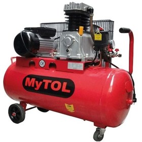 Resim Mytol MY14302 100 L Kasnaklı Hava Kompresoru 2 Hp İtalyan Pompa 