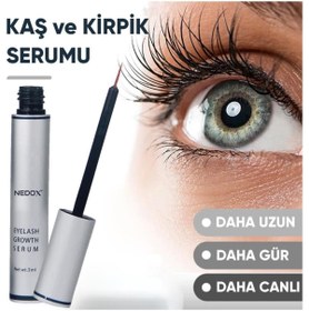 Resim NEDOX Kaş Ve Kirpik Uzatıcı, Onarıcı, Besleyici Ve Güçlendirici Bakım Serum Garantili 5 ml 