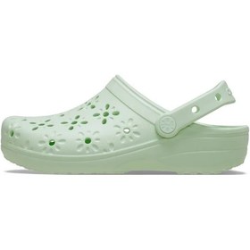 Resim Crocs Classic Floral Cut Out Kadın Terlik 