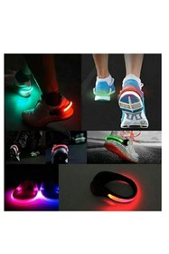 Resim gaman 2'li Set Ayakkabıya Takılan Bisikletçiler ve Sporcular için Karanlıkta Farkındalık Ayakkabı Ledi 