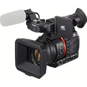 Resim Panasonic AG-CX350 4K Video Kamerası 4K HDR Çözünürlük 24.5mm Geniş Açı Siyah Renk 