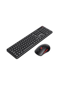 Resim Havit KB261WB Kablosuz Klavye Mouse Seti – Türkçe Q, Ultra Sessiz Tuşlar - Siyah 