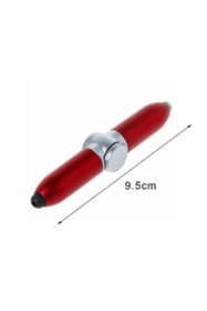 Resim Profisher Tükenmez Kalem Stres Çarkı Led Işıklı Kırmızı 
