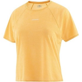 Resim Salomon Salomon Shkout Air Crop Kadın Koşu Tişört 55118 Çok Renkli 