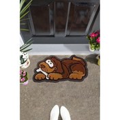 Resim Giz Home Köpek 40x68 cm İn Sempatik Kapı Paspası (103IS00KO1941) 