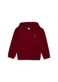 Resim U.s. Polo Assn. Erkek Çocuk Bordo Sweatshirt 50313941-vr014 Bordo 