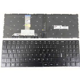 Resim Lenovo Uyumlu Legion Y540-15Irh 81Sx0034Tx Klavye Beyaz Işıklı Siyah Tuş N11.59831 