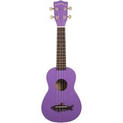 Resim Kala Makala Shark Soprano Ukulele (Sea Urchin Purple) 