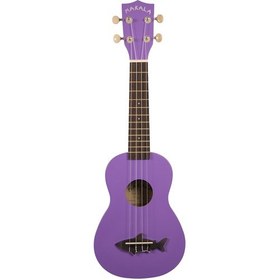 Resim Kala Makala Shark Soprano Ukulele (Sea Urchin Purple) 