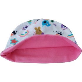 Resim Baby Minik Kız Bebek Bere Çift Katlı 6-12 Ay 