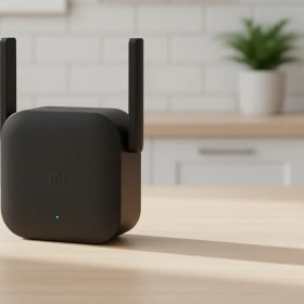 Resim Xiaomi Mi Wifi Pro Sinyal Güçlendirici 300 Mbps 2 Harici Anten ile Geniş Kapsama Alanı Sağlar 