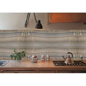 Resim Tink Kendinden Yapışkanlı Kahve Sıralı Mermer Desenli Pvc Panel 41X62 cm (12 Adet) 3 M² 