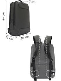 Resim D-pack Erkek Haki Teknolojik Hardcase Sırt Çantası - Haki / STANDART 