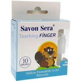 Resim Savon Sera Diş Kaşıyıcı Silikon Parmaklık Ve Jel 