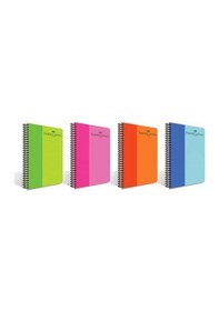 Resim ' Pp Kapak Bicolor Spiralli Defter 140-0 Çok Renkli 