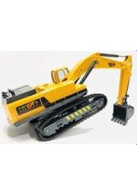 Resim Bfy Toys Kepçe Kum Kazıcı Paletli Ekskavatör Oyuncak Iş Makinesi Hareketli 