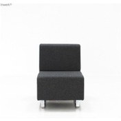 Resim Koltukstilim Iron Tekli Ofis Kanepe Siyah 