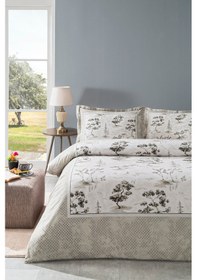 Resim Özdilek Toile De Jouy King Size Nevresim Takımı Bej 