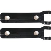 Resim Enigmatic Arka Kapı Menteşe Kapağı Döşeme Dış Siyah (Yurt Dışından) 