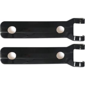 Resim Enigmatic Arka Kapı Menteşe Kapağı Döşeme Dış Siyah (Yurt Dışından) 