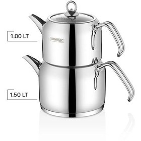 Resim Kahramanlar Delux Mini Boy Çaydanlık Takımı Platin 