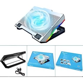Resim Datastar ZR924 S601 Tek Fanlı Rgb Metalik Laptop Soğutucu 